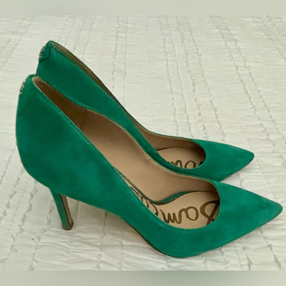 Sam Edelman Emerald Green Hazel Pump